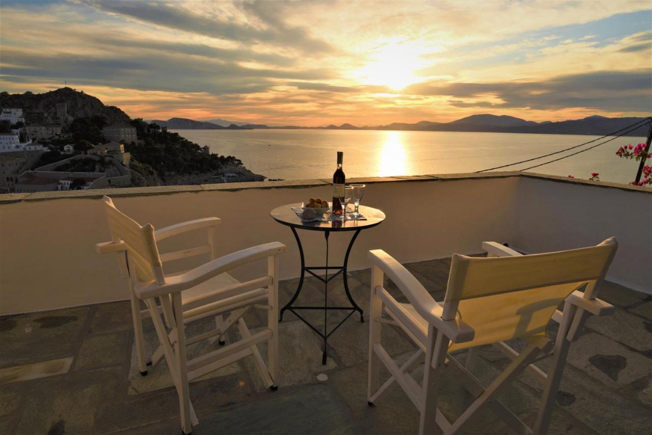 Ferienwohnung Zefyros Sunset Hydra  Exterior foto