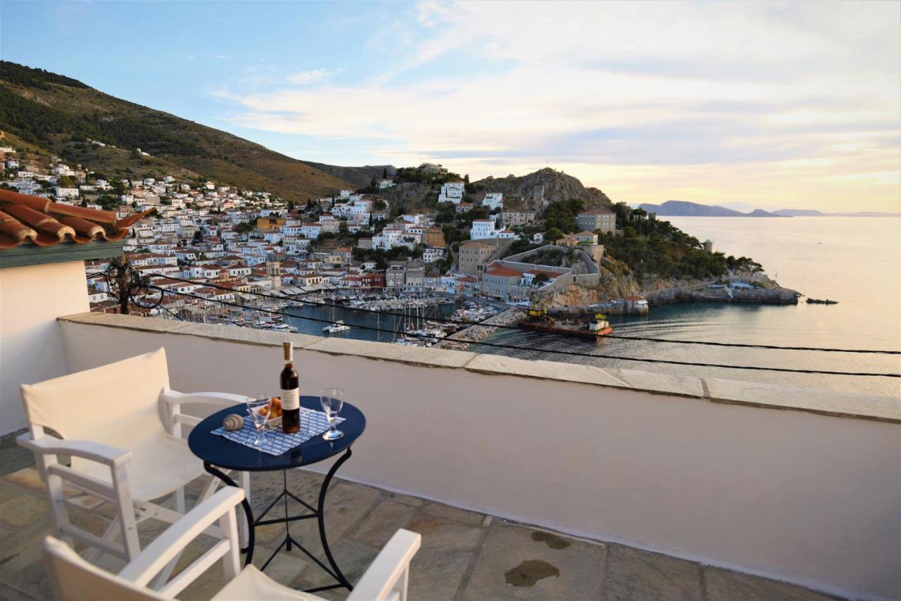 Ferienwohnung Zefyros Sunset Hydra  Exterior foto