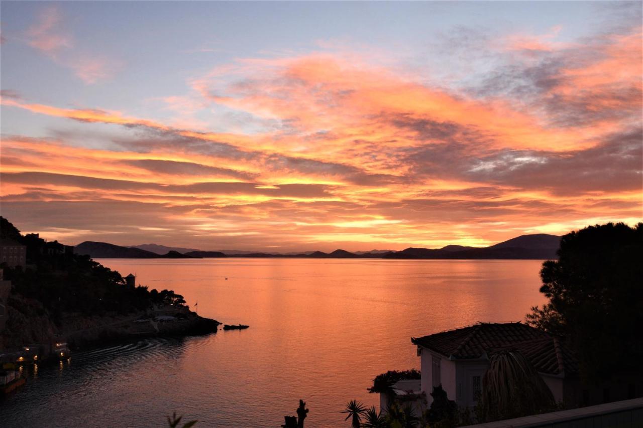 Ferienwohnung Zefyros Sunset Hydra  Exterior foto
