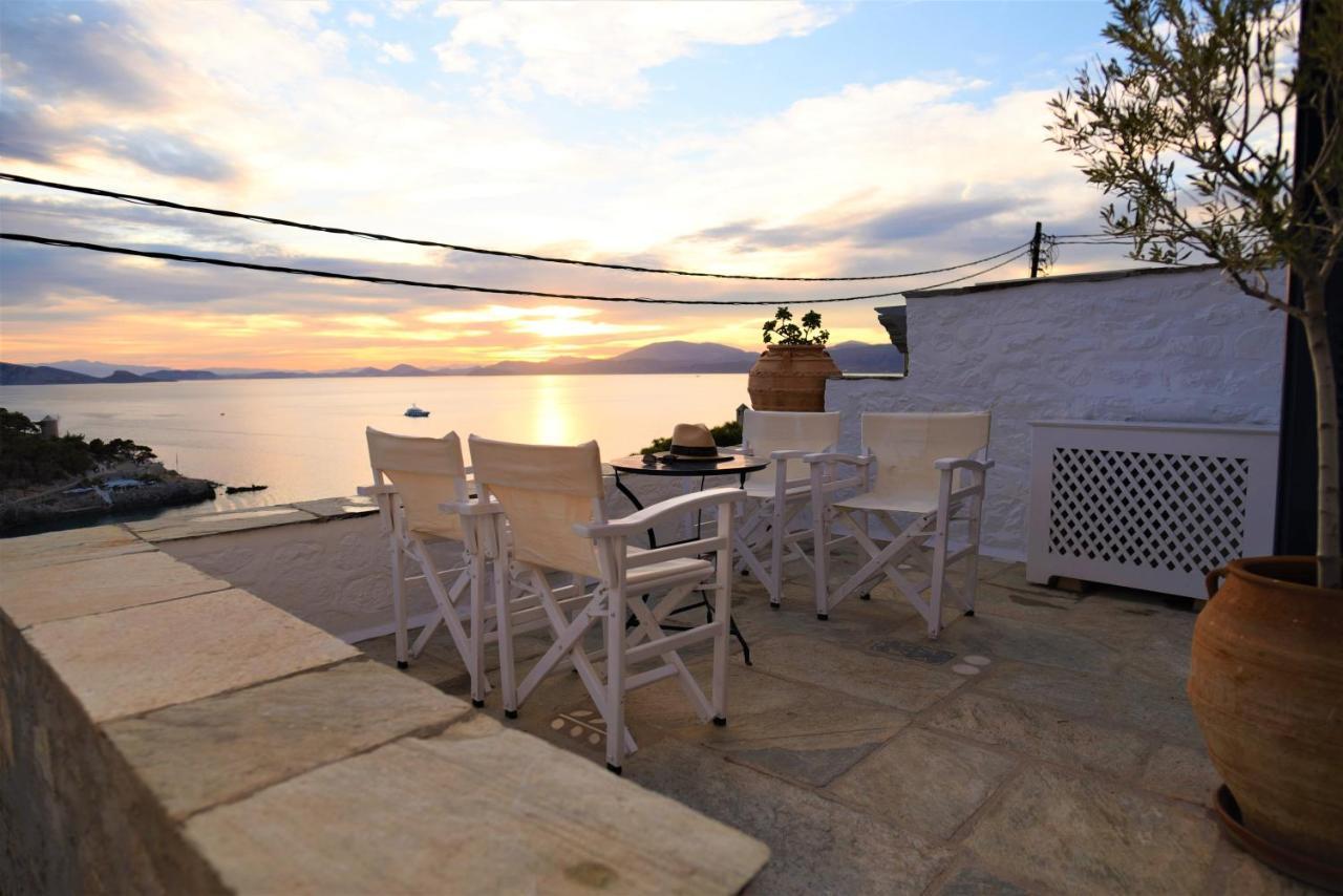 Ferienwohnung Zefyros Sunset Hydra  Exterior foto